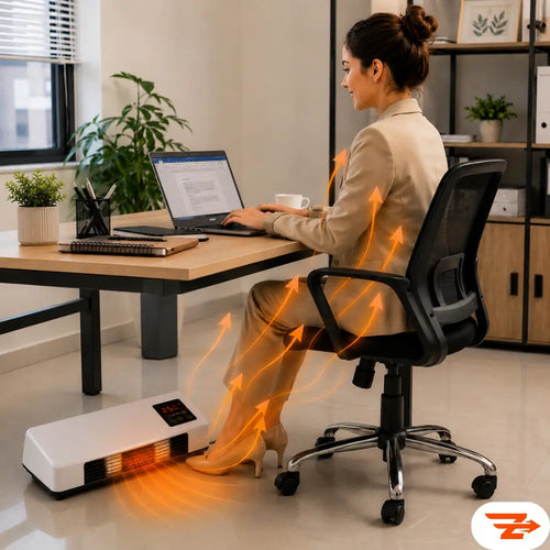 Calefactor Cerámico Inteligente: Confort, Seguridad y Control Total